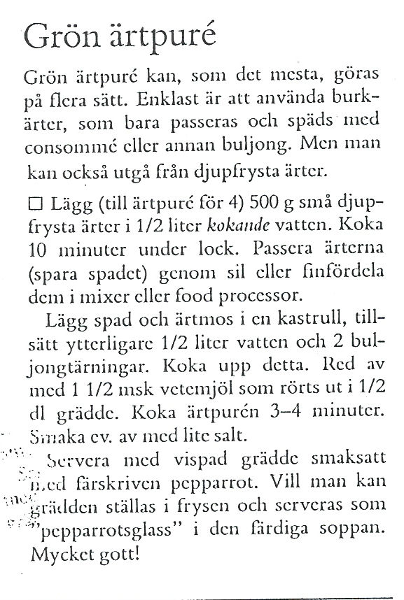 Grönärtspure