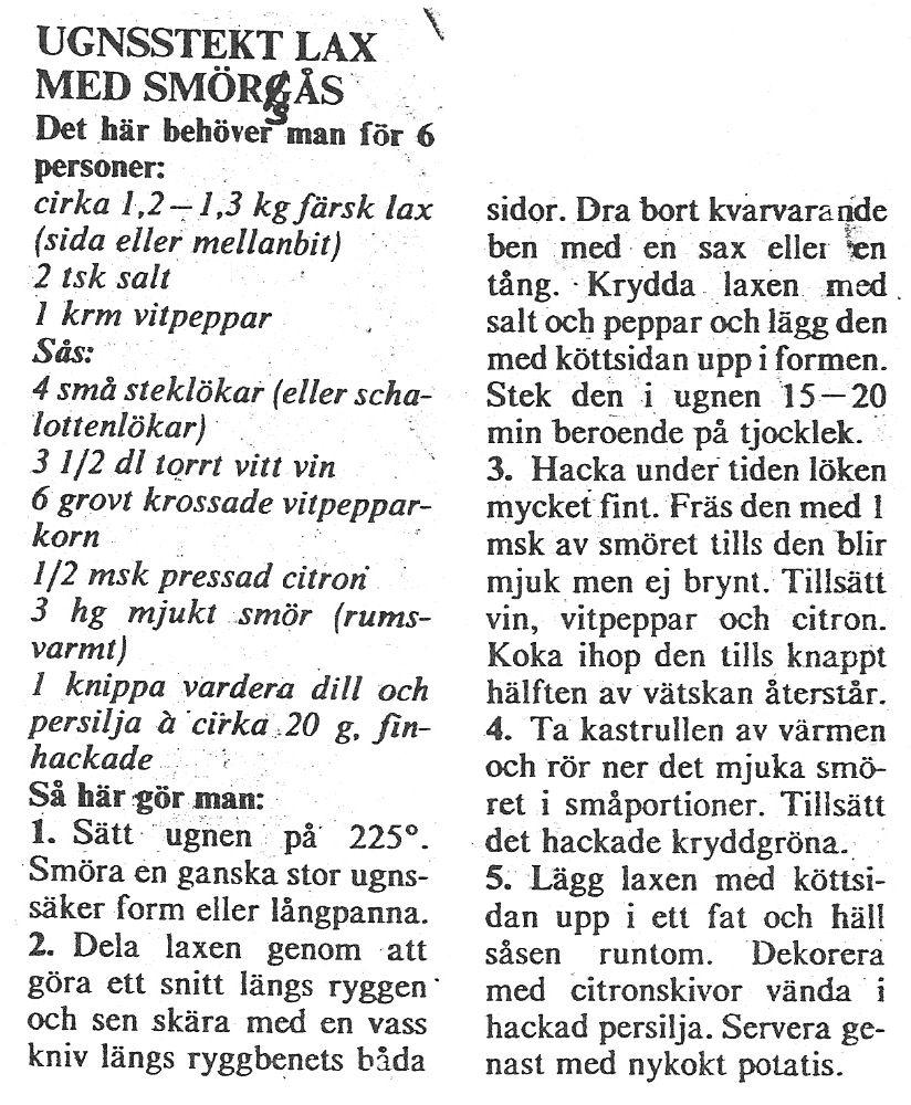 Ugnstekt lax