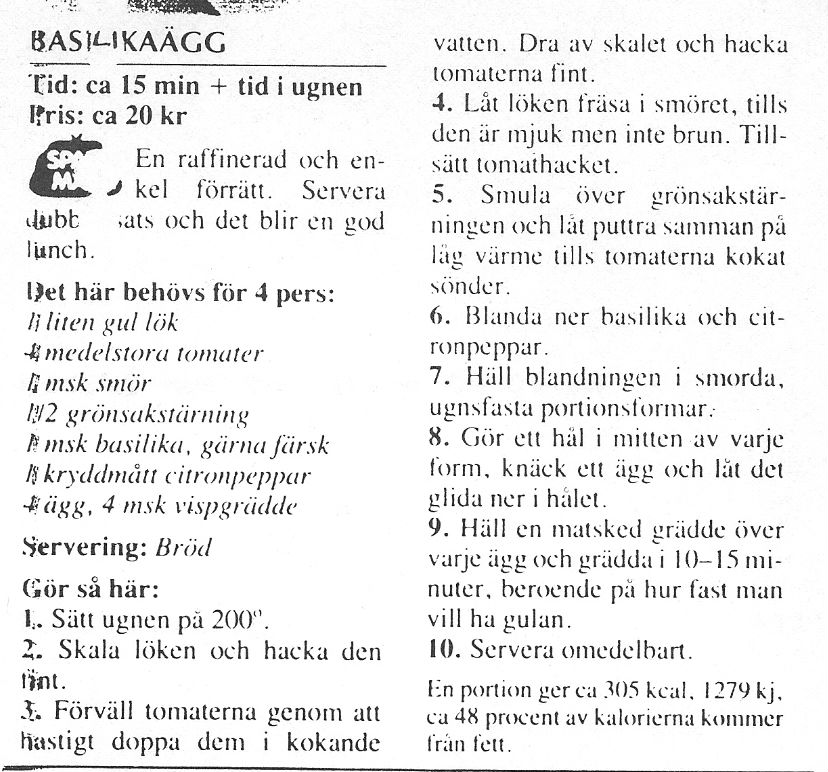Basilika ägg